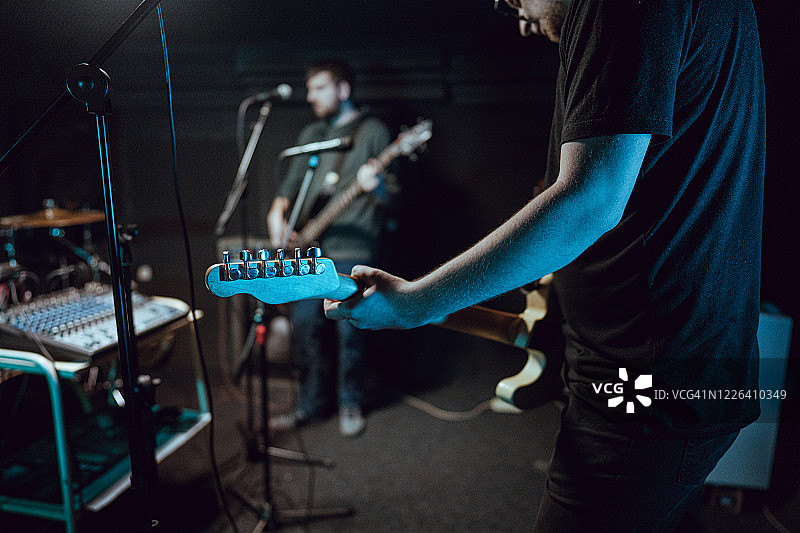 乐队排练图片素材