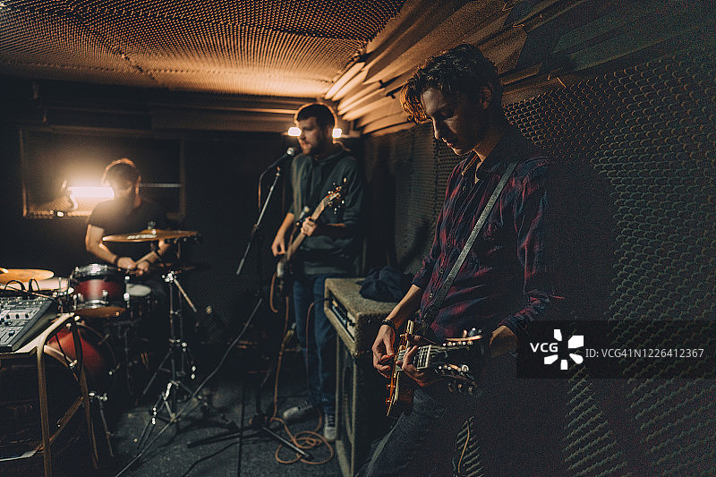 乐队排练图片素材