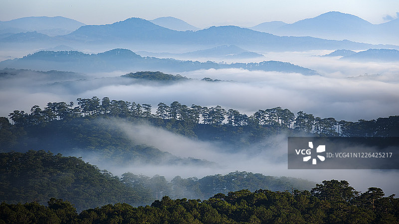 山区云海图片素材