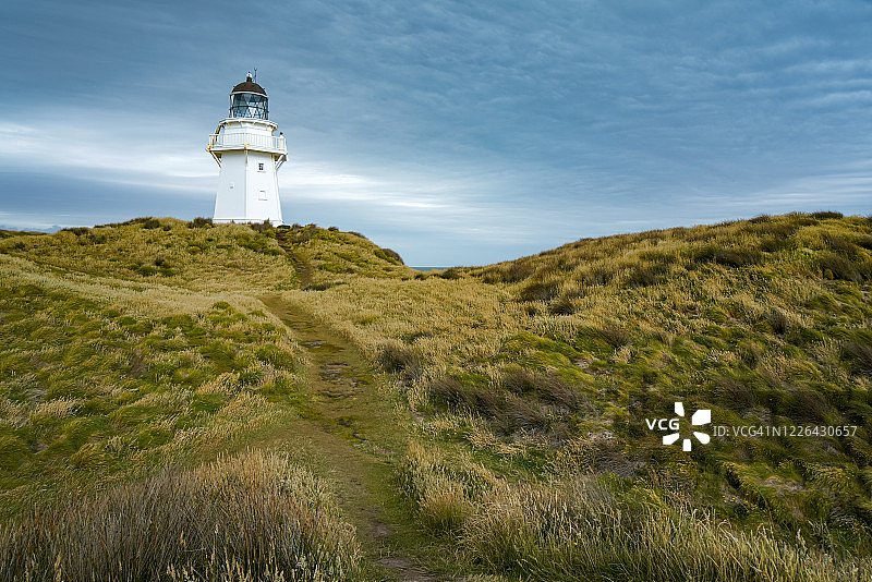 新西兰南岛怀帕帕角灯塔图片素材