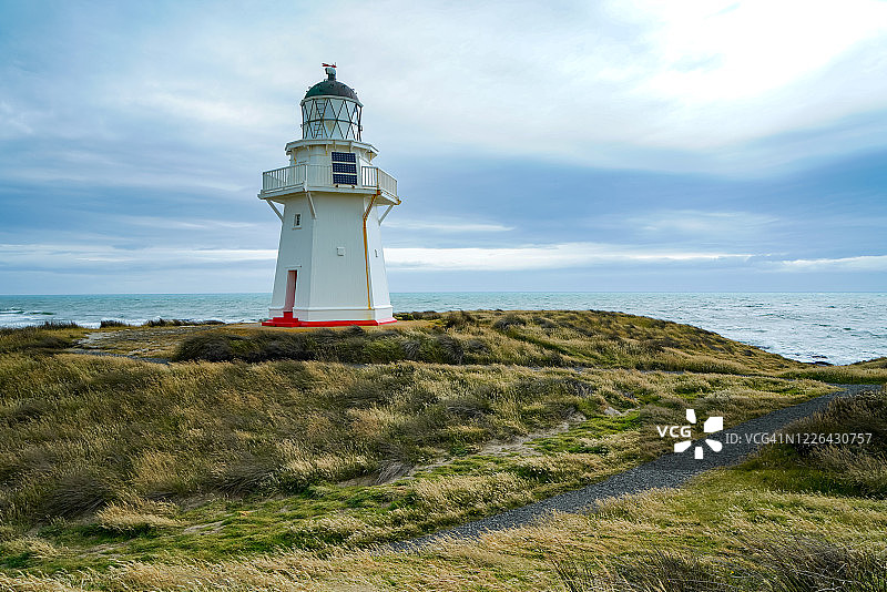 新西兰南岛怀帕帕角灯塔图片素材