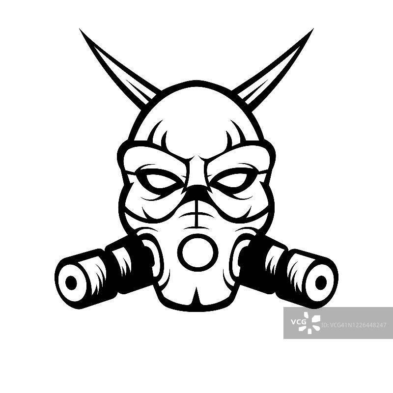 戴面具的恶魔图片素材