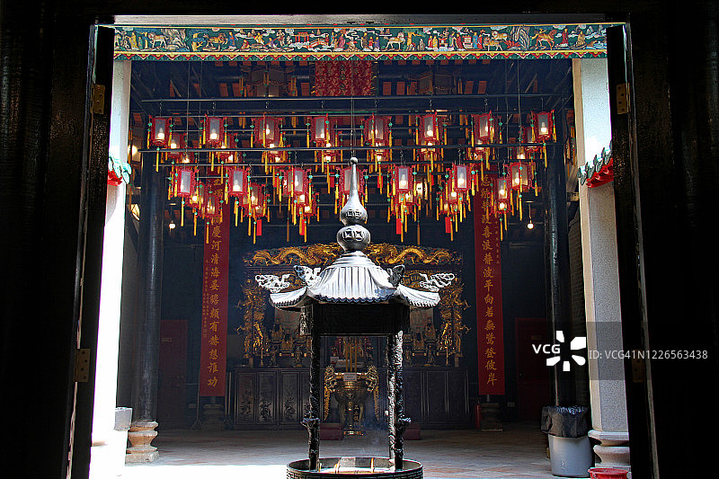 油麻地天后庙图片素材