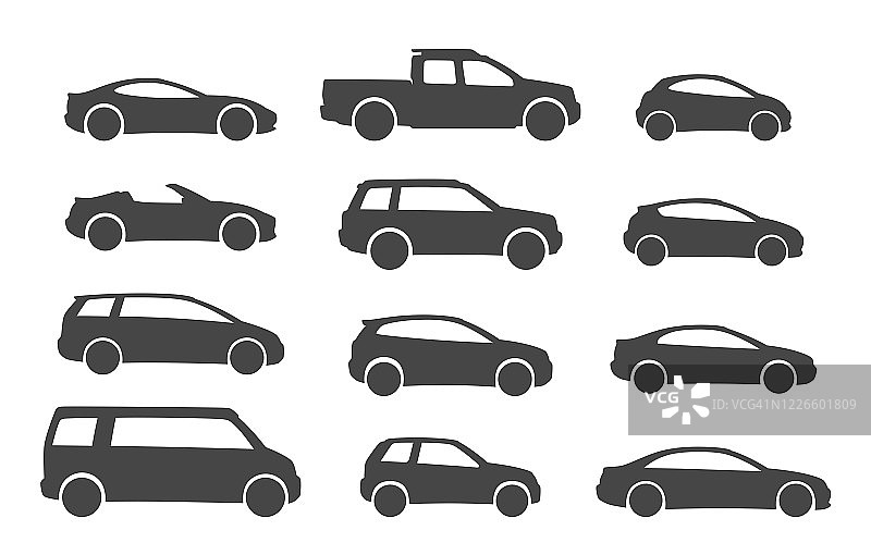 各种车辆类型图片素材