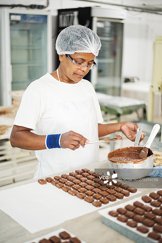 她的特色巧克力饼干图片素材