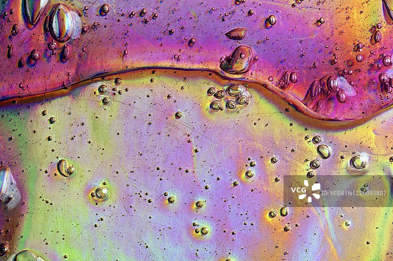 液体彩虹光图片素材