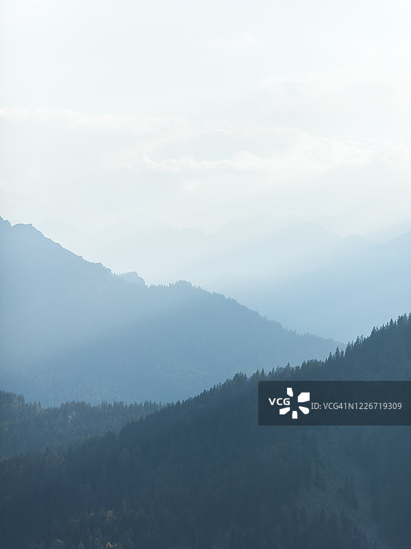 巴伐利亚阿尔卑斯山-赫尔佐格stand图片素材