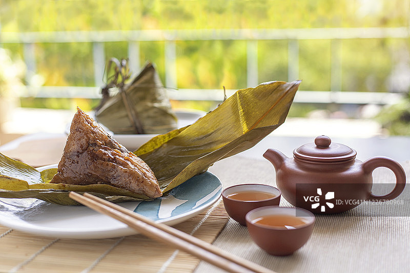 粽子：中国传统节日美食图片素材