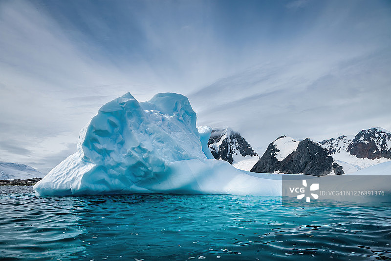 南极洲南大西洋冰山半岛图片素材