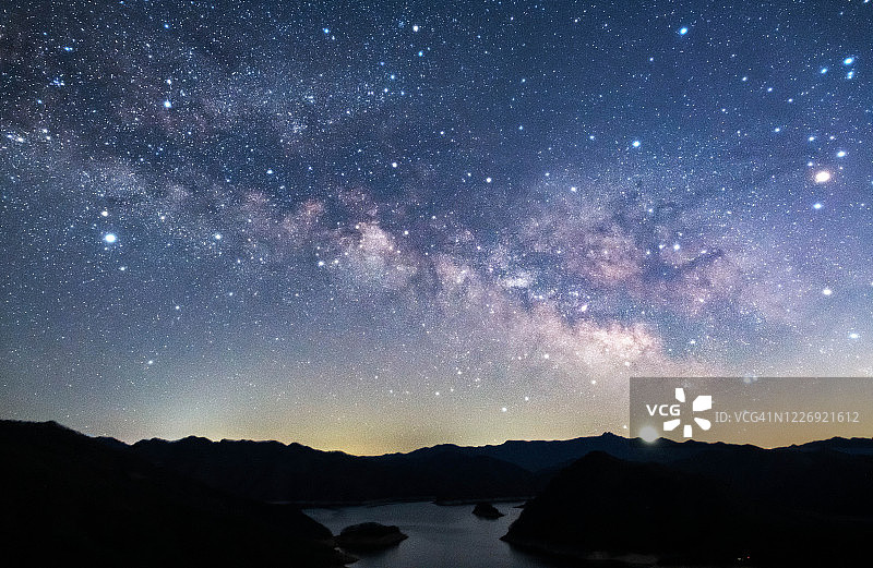 韩国春川升壶台夜景图片素材