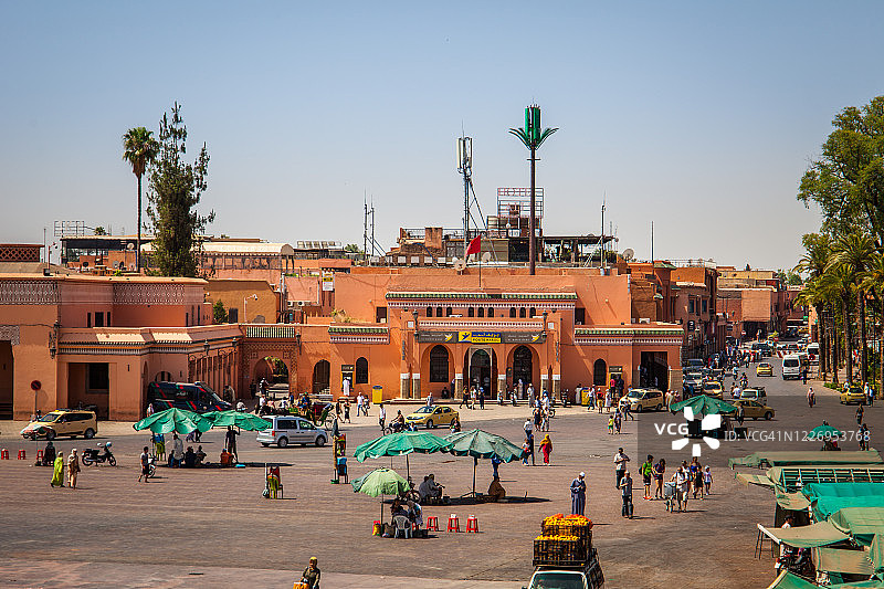 德吉玛广场全景图片素材