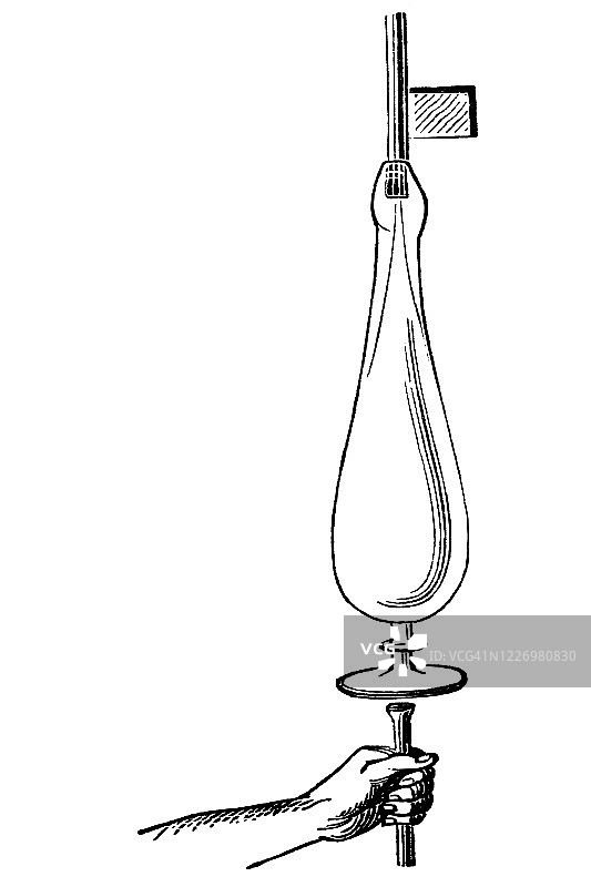 玻璃制造古老雕刻插图图片素材