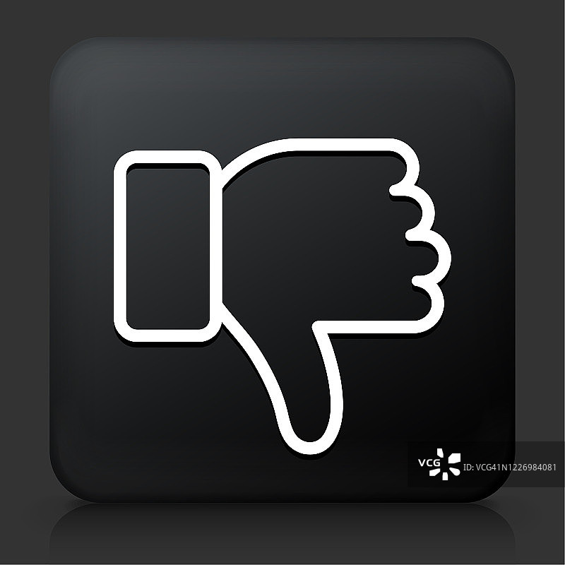 向下手势图标图片素材