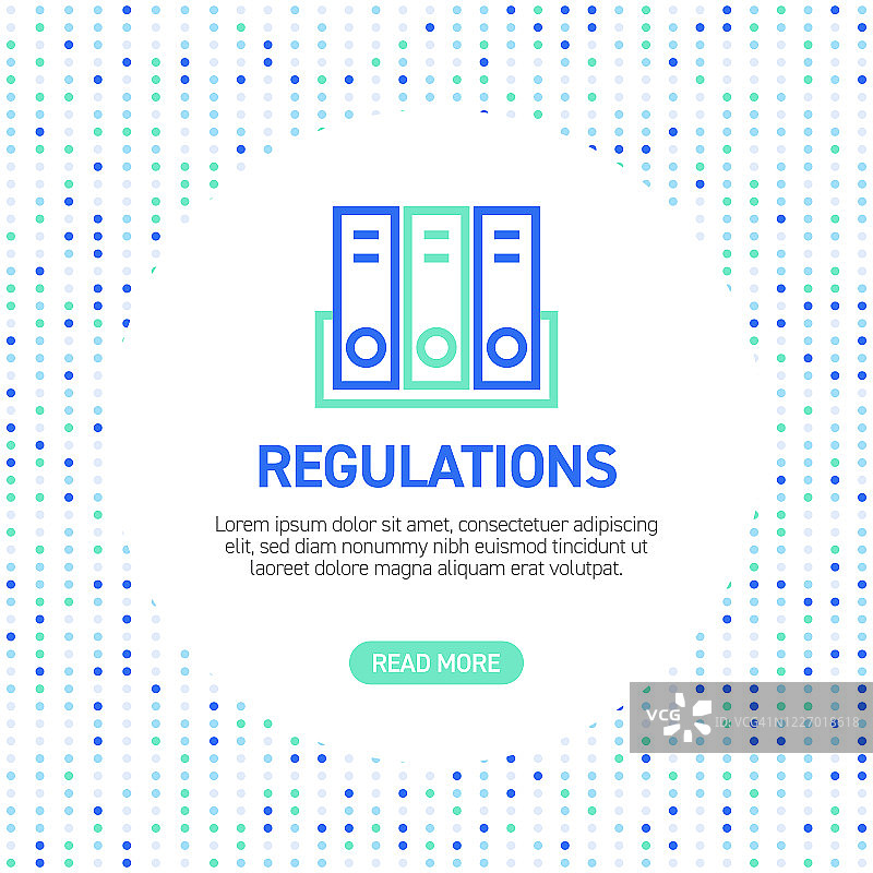 规章制度线性图标图片素材
