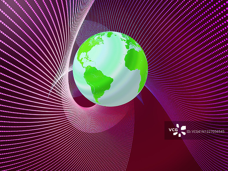 网络空间中的地球图片素材