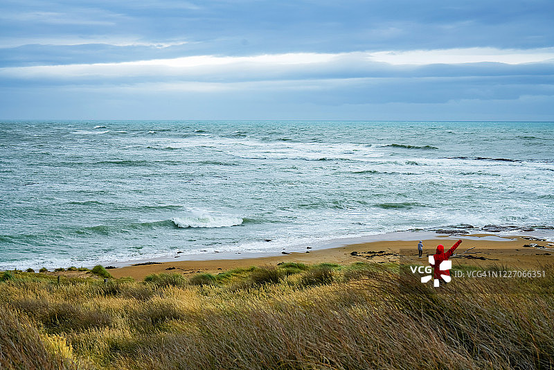 新西兰南岛怀帕帕角灯塔图片素材