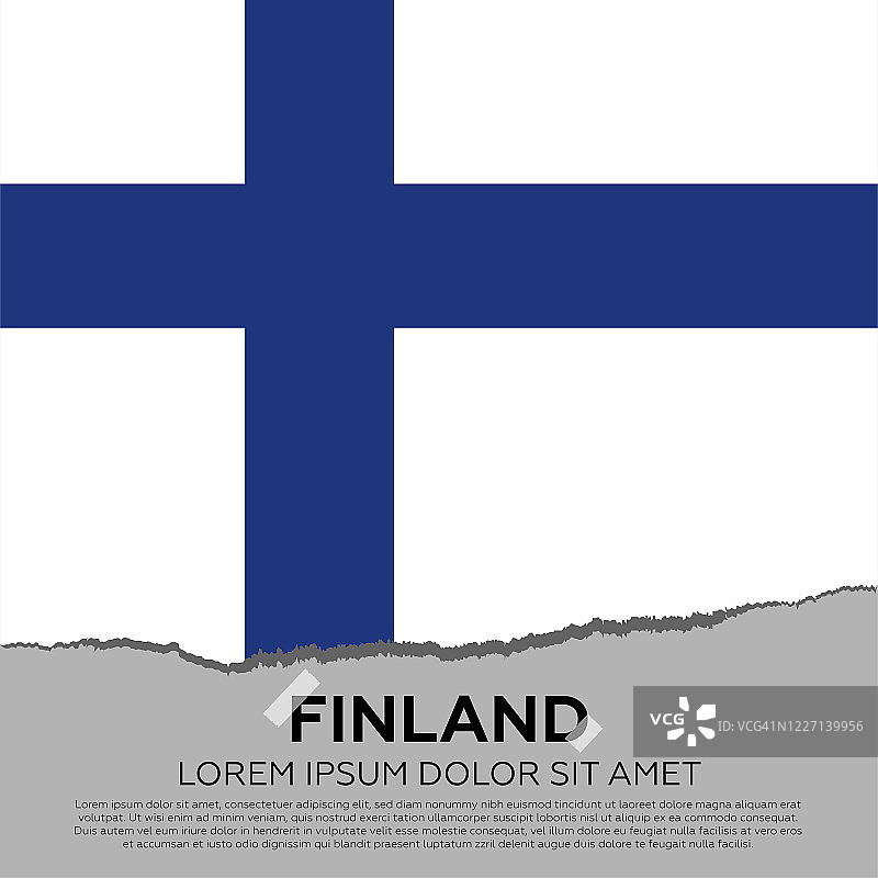 芬兰国旗背景图片素材