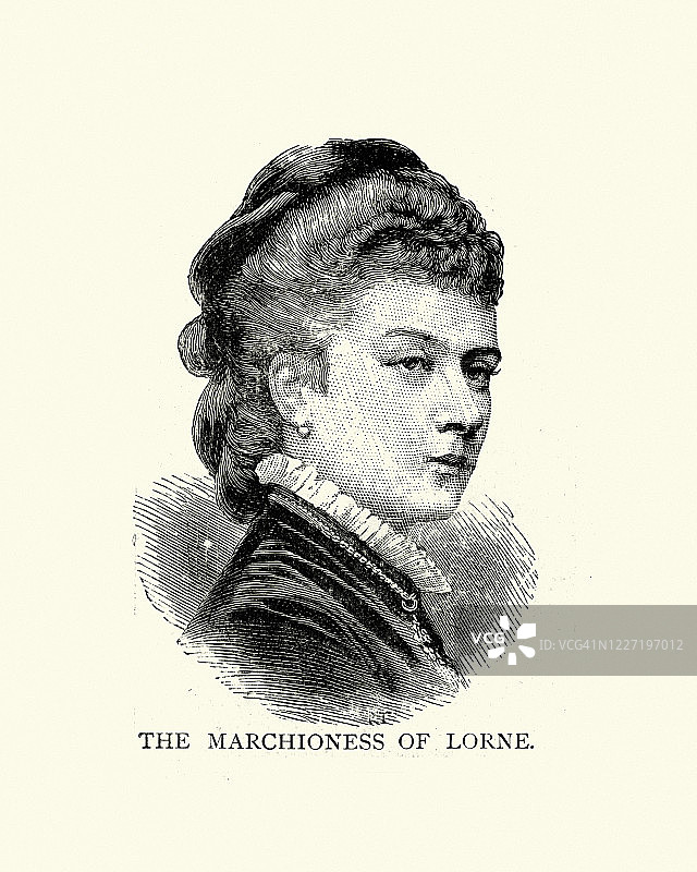 阿盖尔公爵夫人路易丝公主图片素材