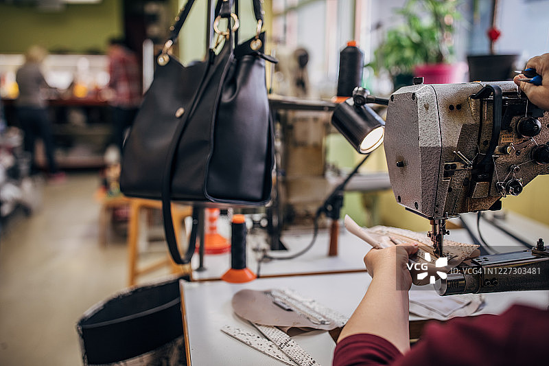 缝纫机特写图片素材