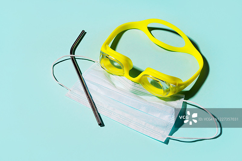 2020年夏季海滩概念图片素材