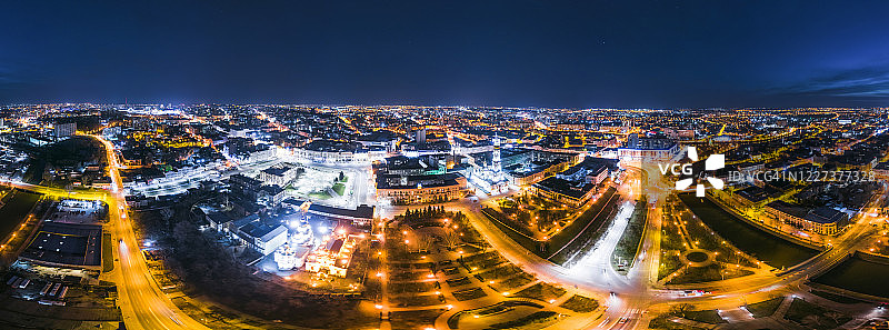 哈尔科夫空中全景图片素材