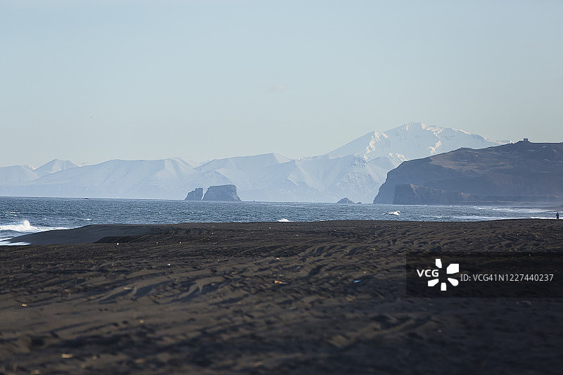 堪察加半岛太平洋沿岸风光图片素材