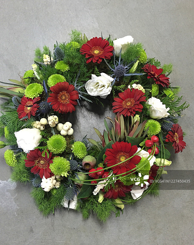 澳新军团日花环图片素材