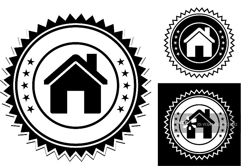 简约房屋图标图片素材