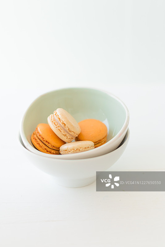 橙子香草马卡龙图片素材