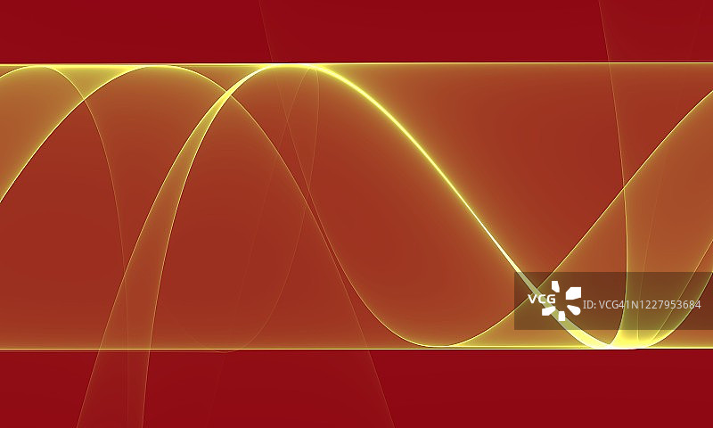 橙红色链接几何图案图片素材