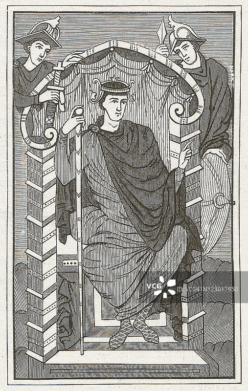 洛泰尔一世图片素材