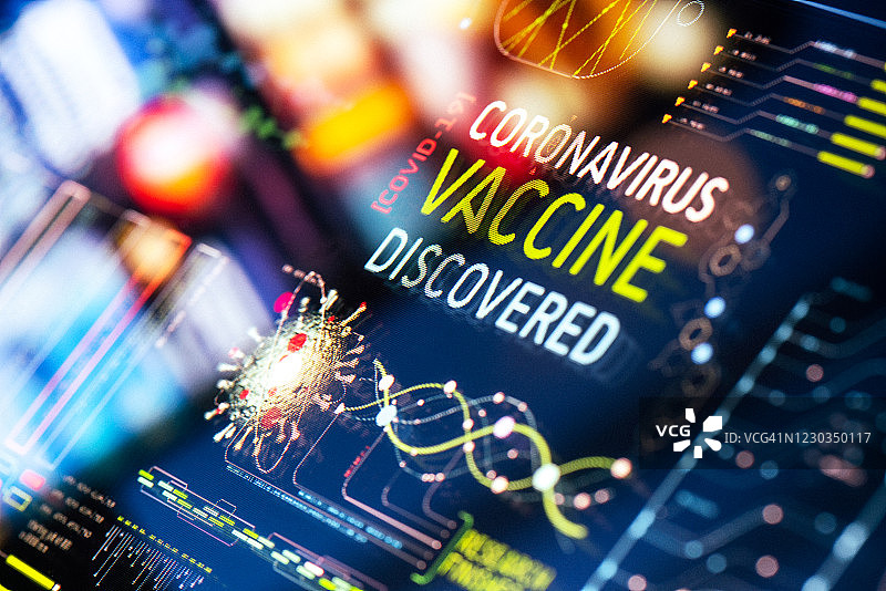 新冠疫苗的发现图片素材