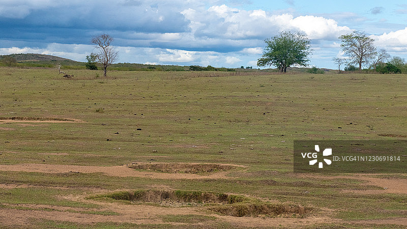 古巴谢戈德阿维拉省的地理平原图片素材