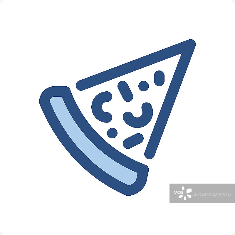 披萨轮廓图标 - 像素完美标志图片素材