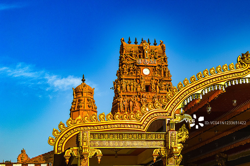 纳鲁尔坎达斯瓦米庙或纳鲁尔穆卢甘庙图片素材