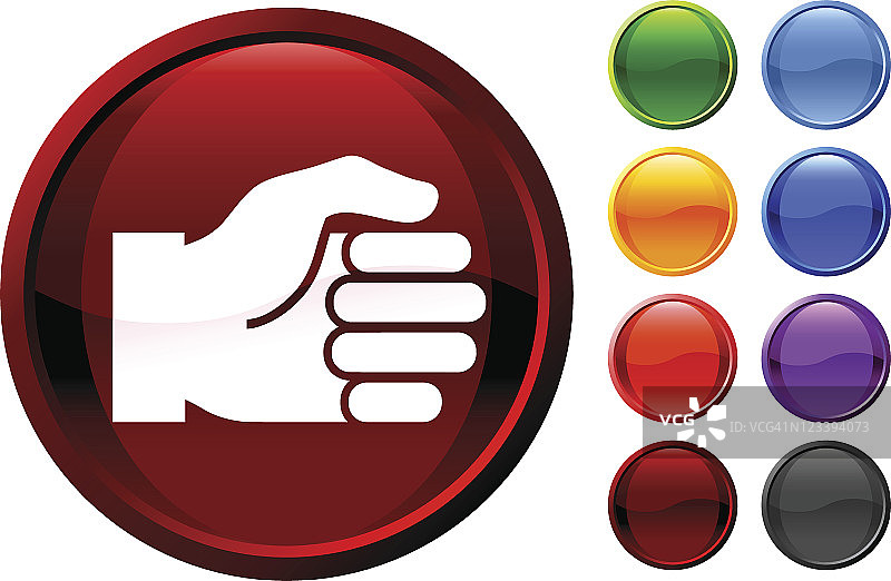 免版税的互联网拳头矢量图图片素材