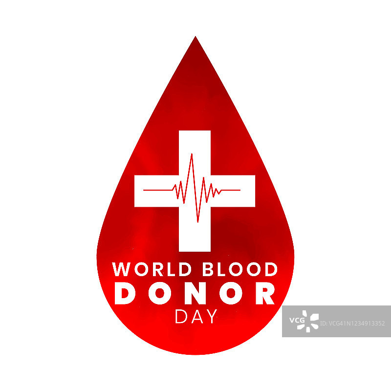 世界献血日宣传背景图片素材