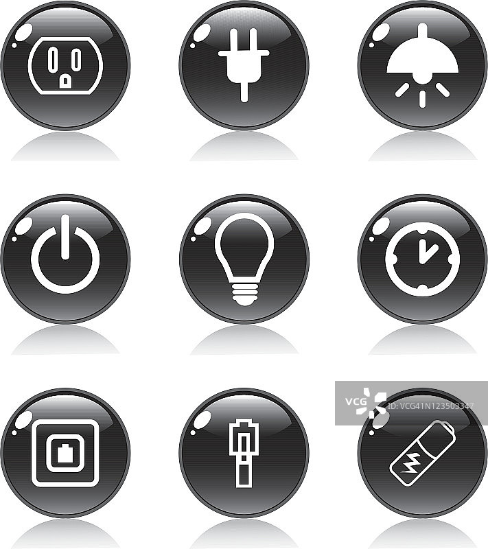 电气按钮图片素材