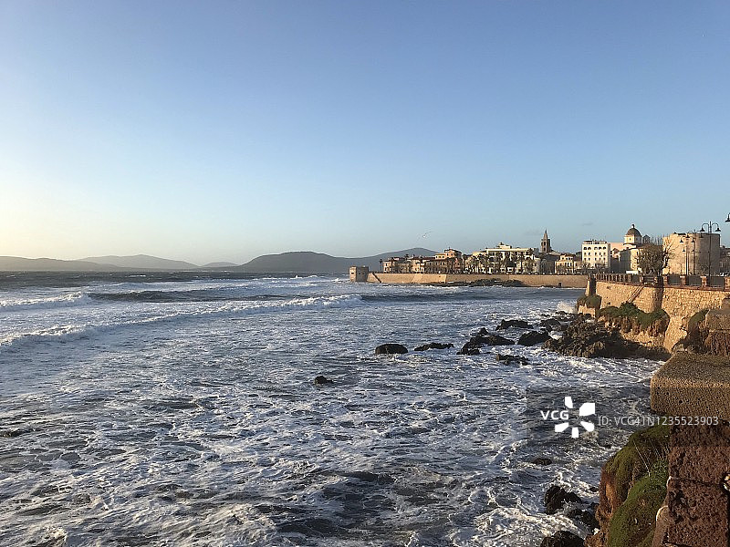 阿尔盖罗海滨图片素材