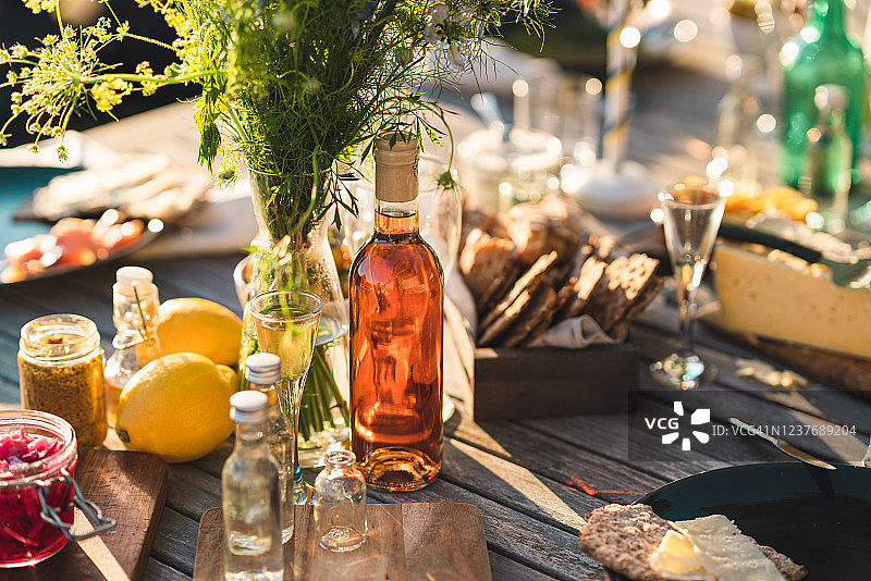 瑞典仲夏节美食图片素材