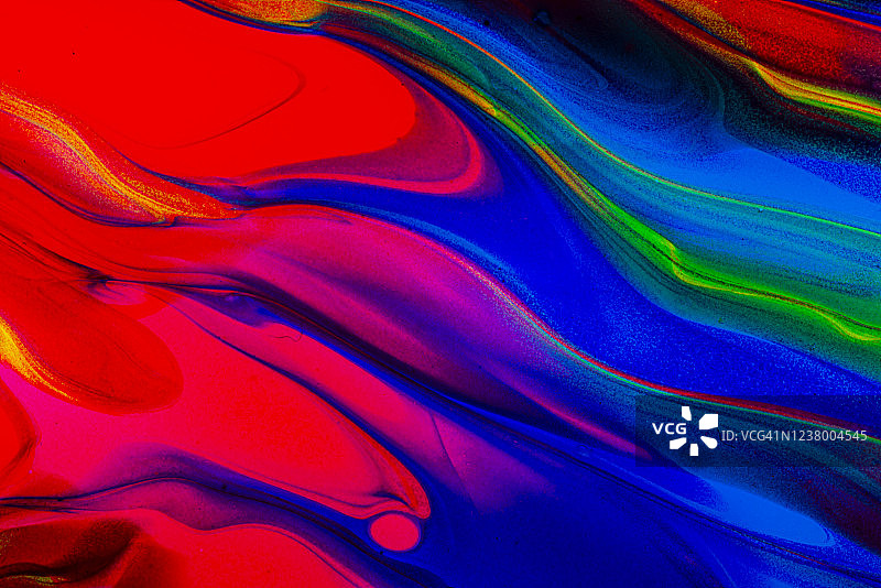 明亮色彩的彩色渐变背景，抽象模糊的平滑图像图片素材