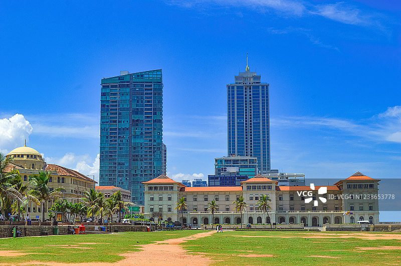 科伦坡加勒菲斯度假村景色图片素材