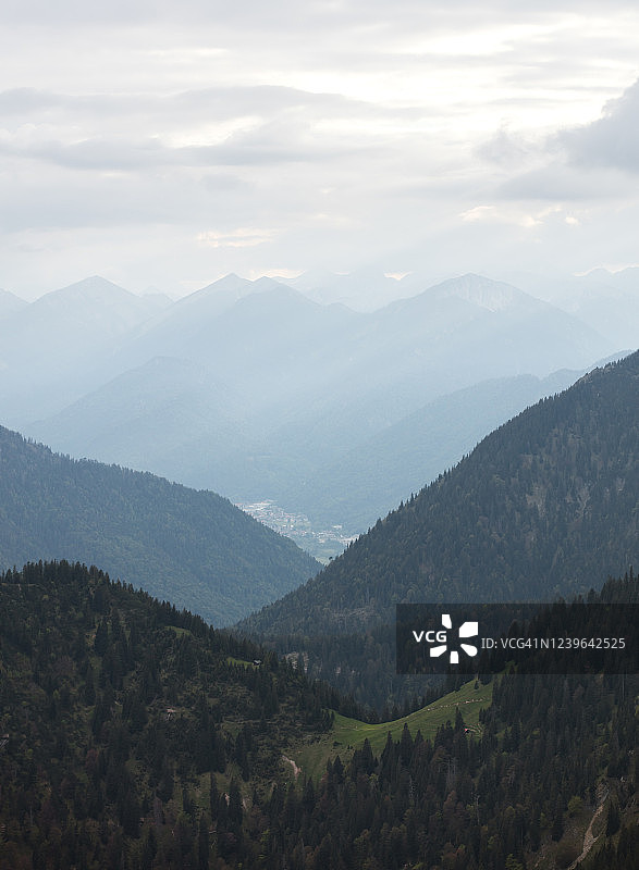 巴伐利亚阿尔卑斯山-赫尔佐格stand图片素材