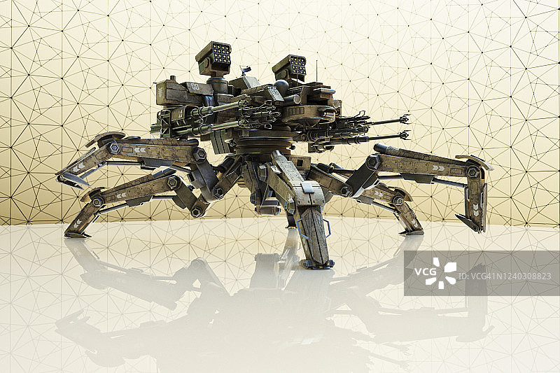 机器人武器平台图片素材