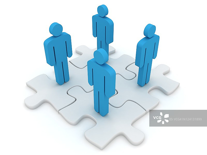 团队合作理念图片素材