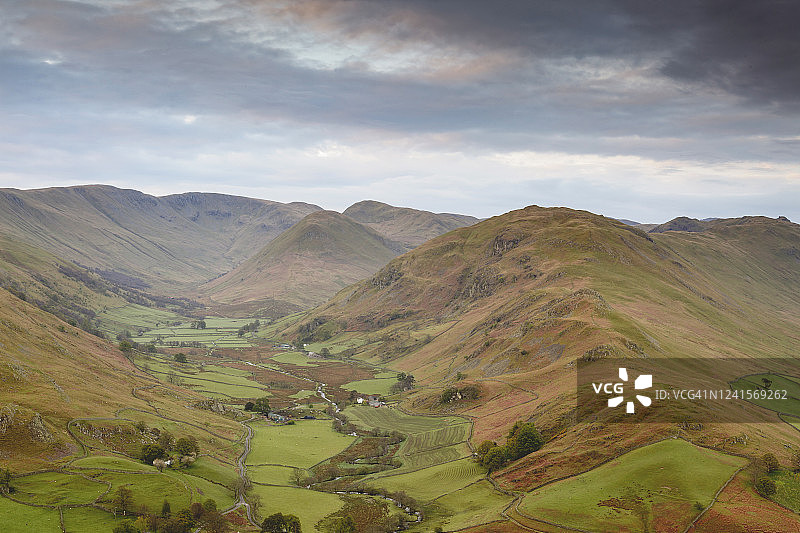 英国湖区国家公园马丁代尔图片素材