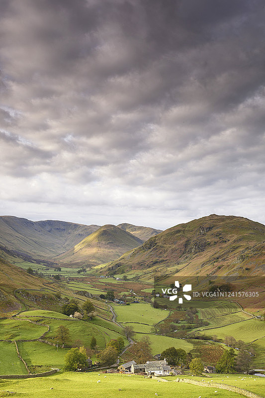 英国湖区国家公园马丁代尔图片素材