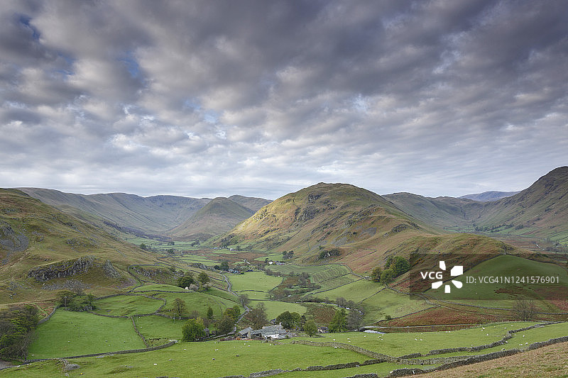 英国湖区国家公园马丁代尔图片素材