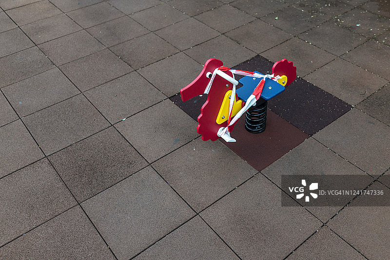 关闭的游乐场图片素材