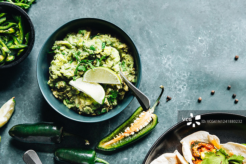 碗中塔可馅料图片素材